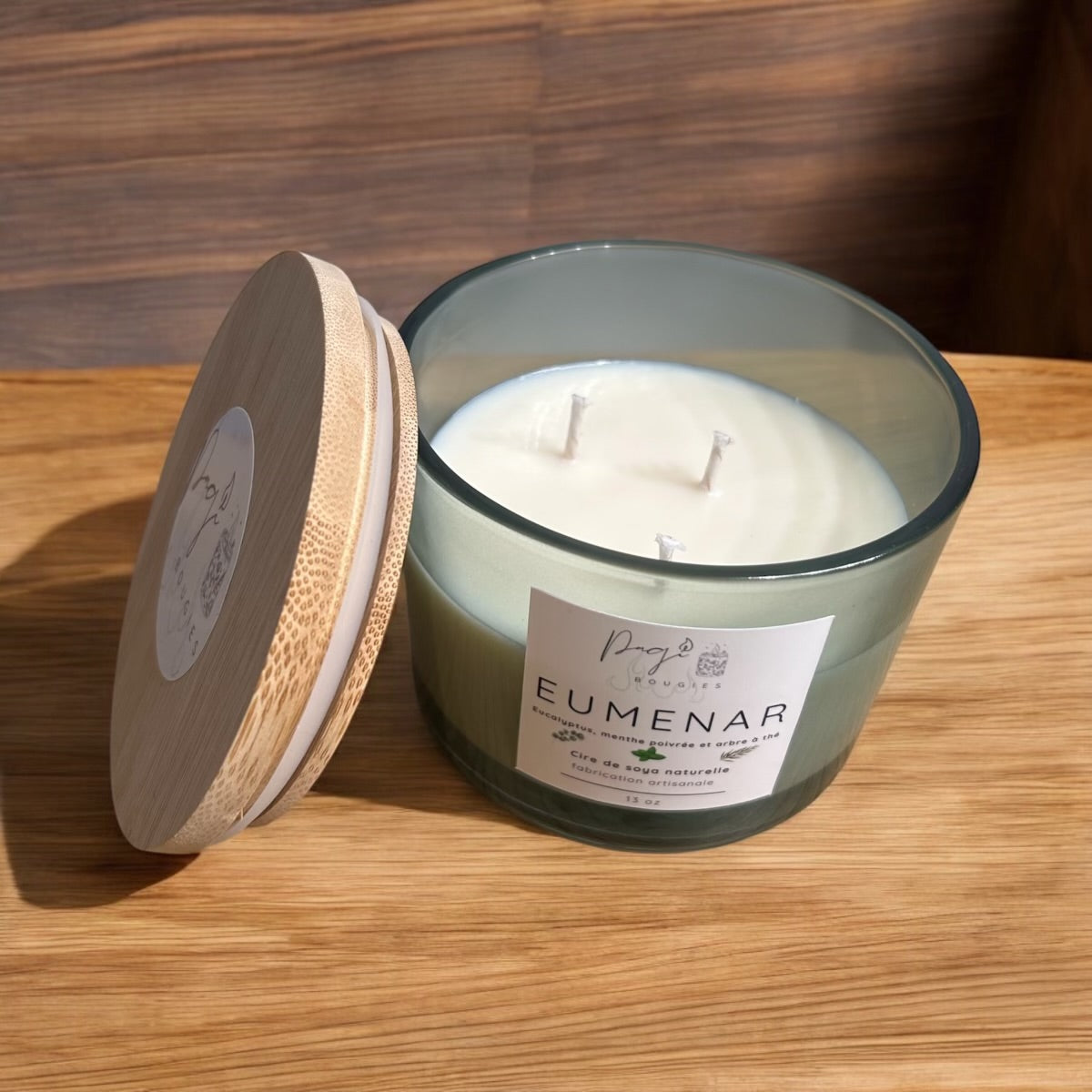 Eumenar Candle (Eucalyptus/Peppermint/Tea Tree) - 13oz