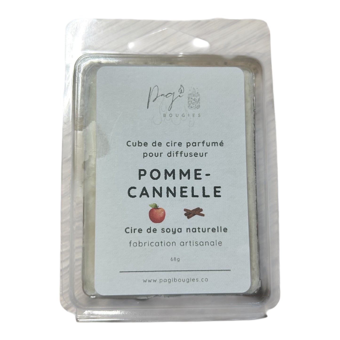 Cube de cire pomme cannelle