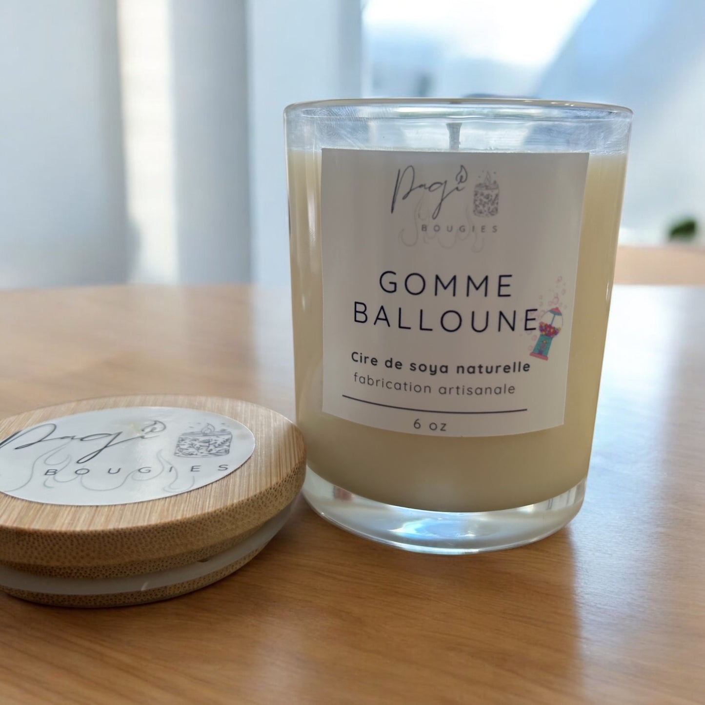 Bougie Gomme Balloune - 6 oz