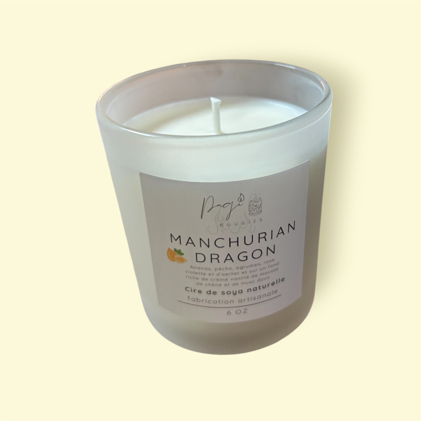 Bougie 6oz manchurian dragon