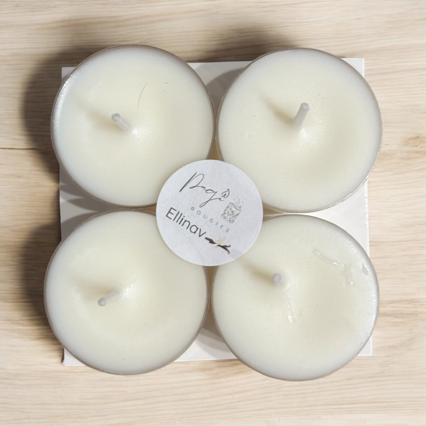 Bougie à Réchaud Ellinav (vanille)