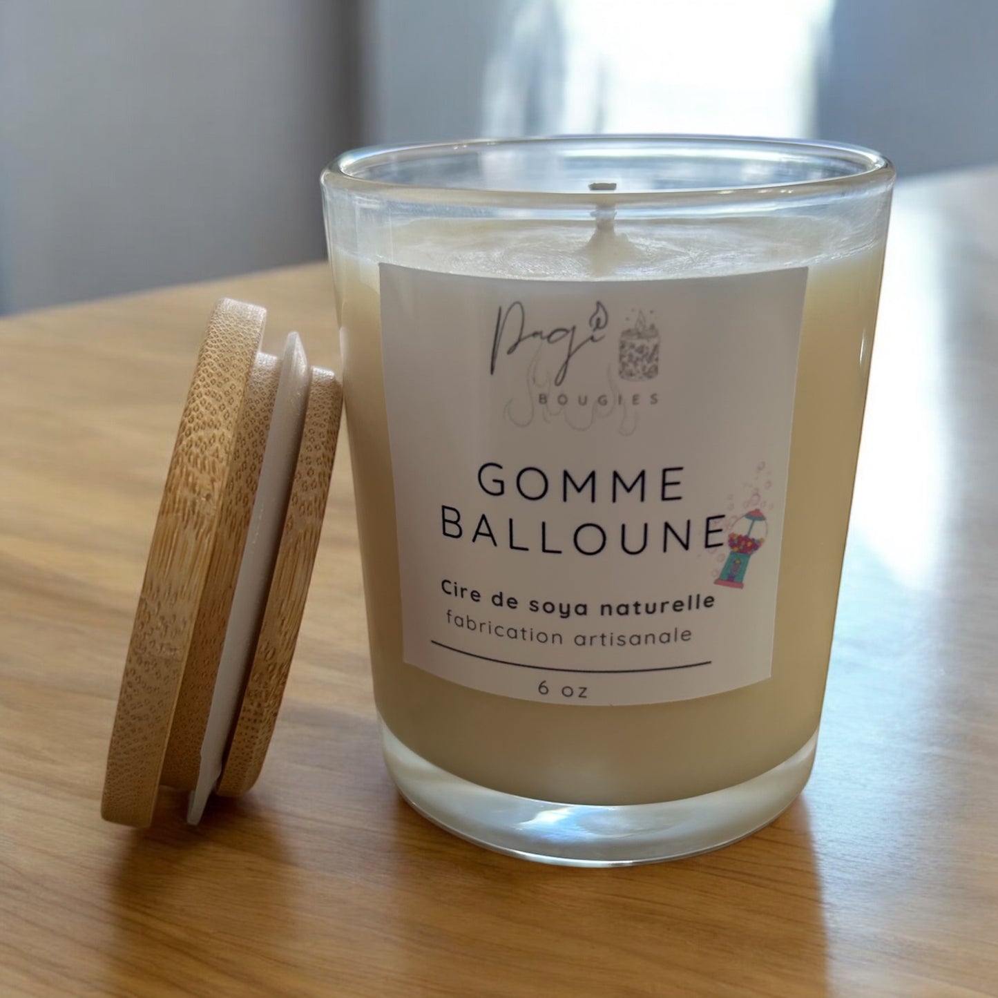 Bougie Gomme Balloune - 6 oz