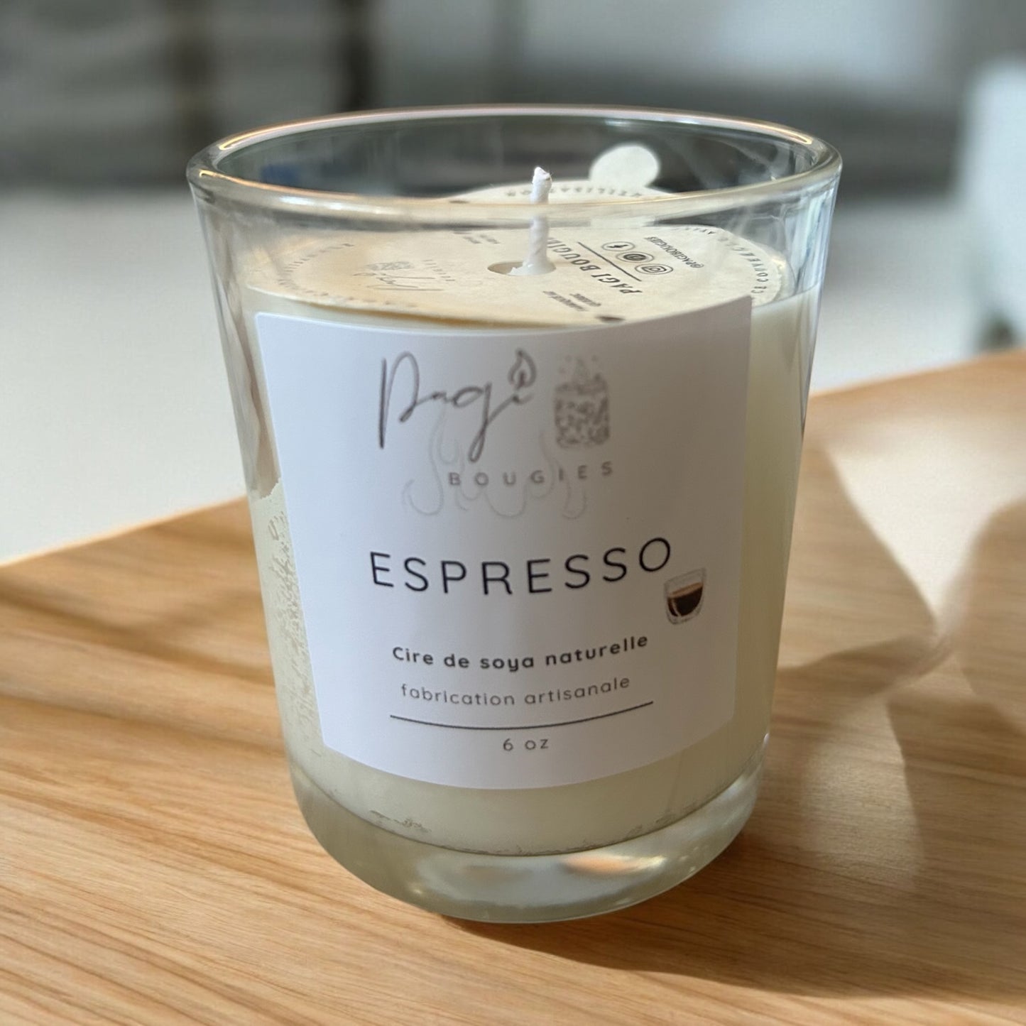 Bougie 6 oz - Espresso