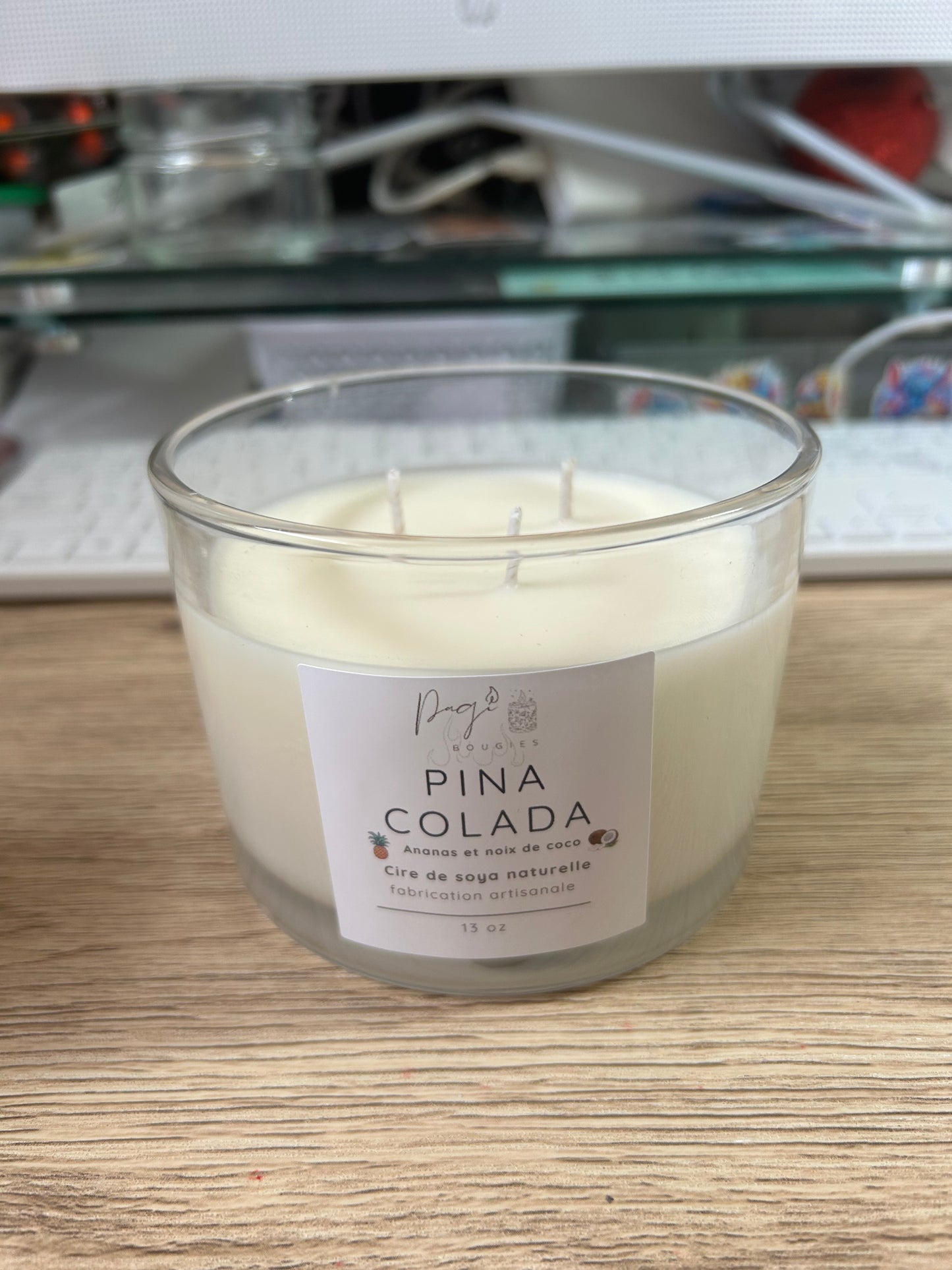 Bougie 13 oz Pina Colada (Ananas&Noix coco)