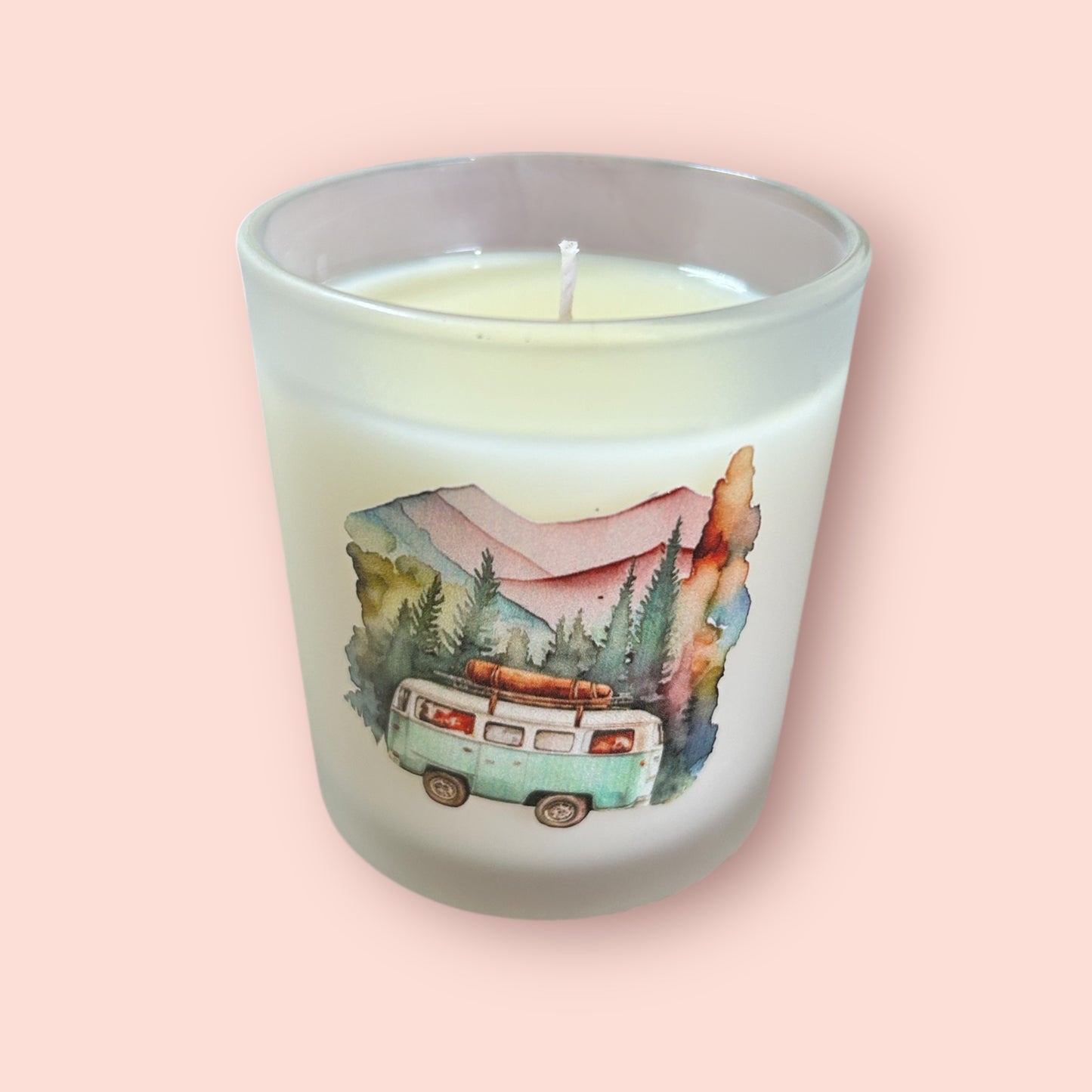 Bougie 6oz camping -Pomme&Cannelle