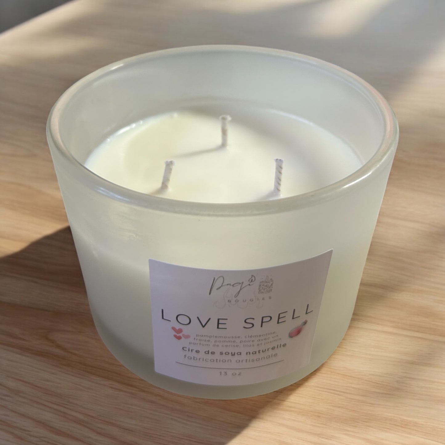 Bougie 13 oz Love Spell
