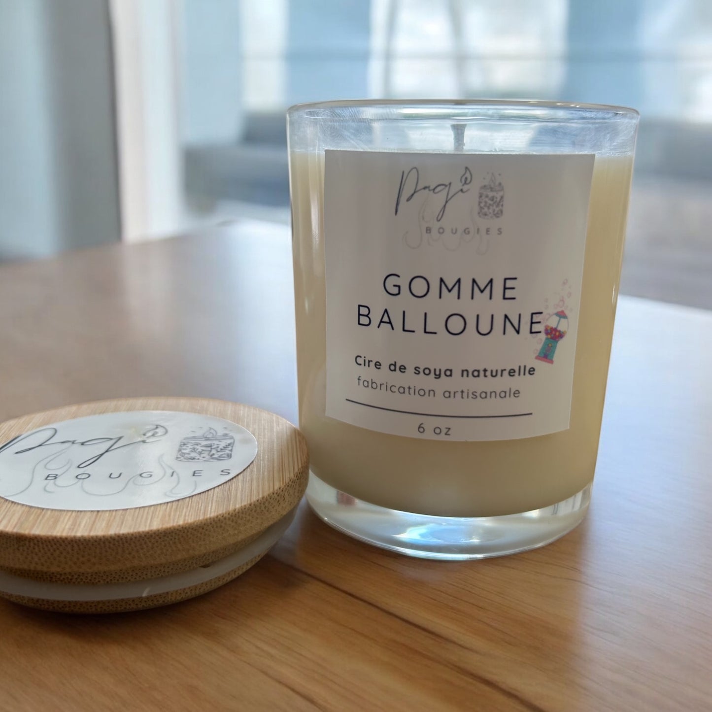 Bougie Gomme Balloune - 6 oz