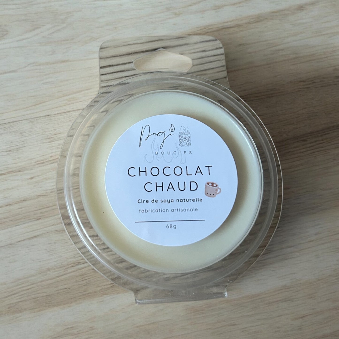 Cube de cire - Chocolat Chaud