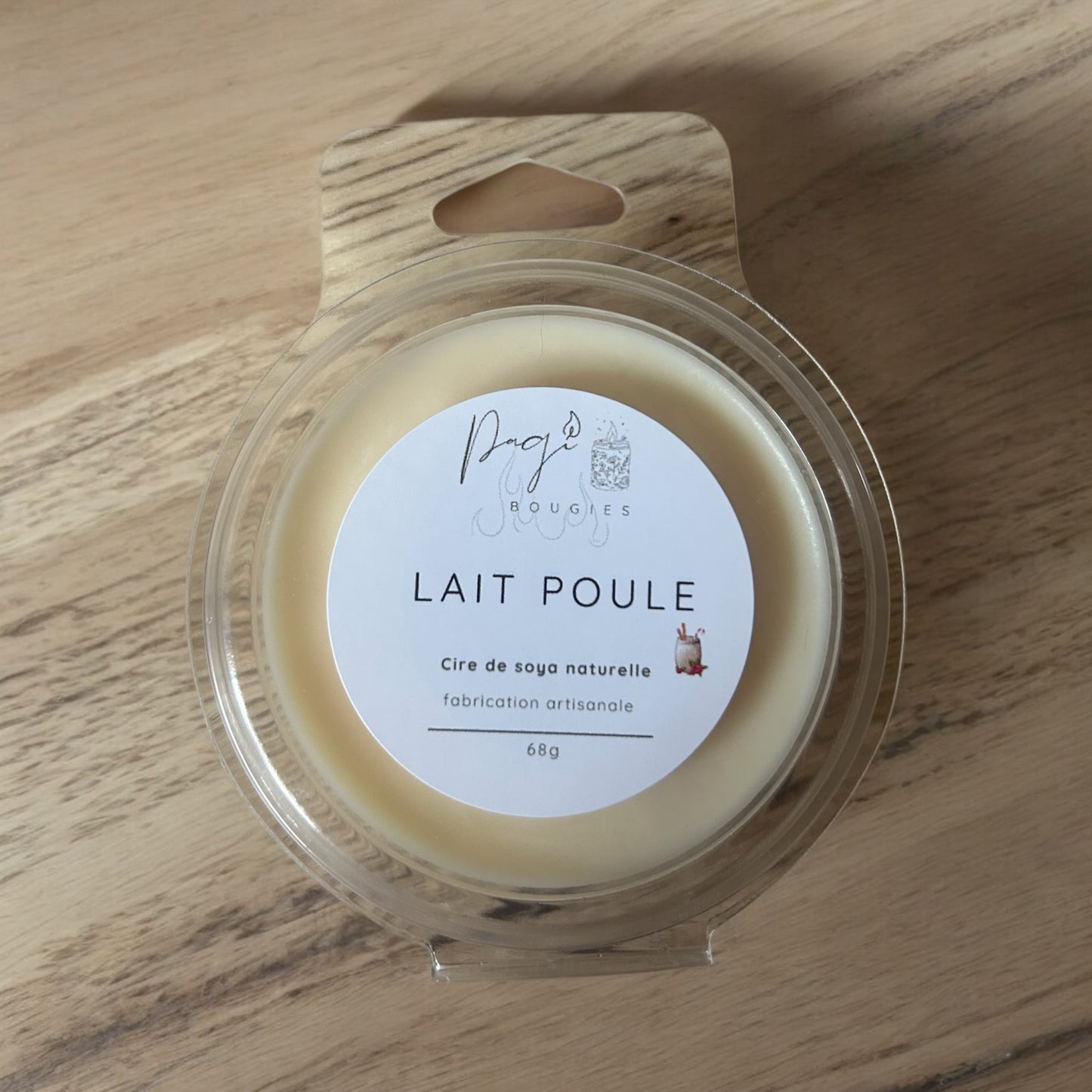 Cube de cire - lait poule