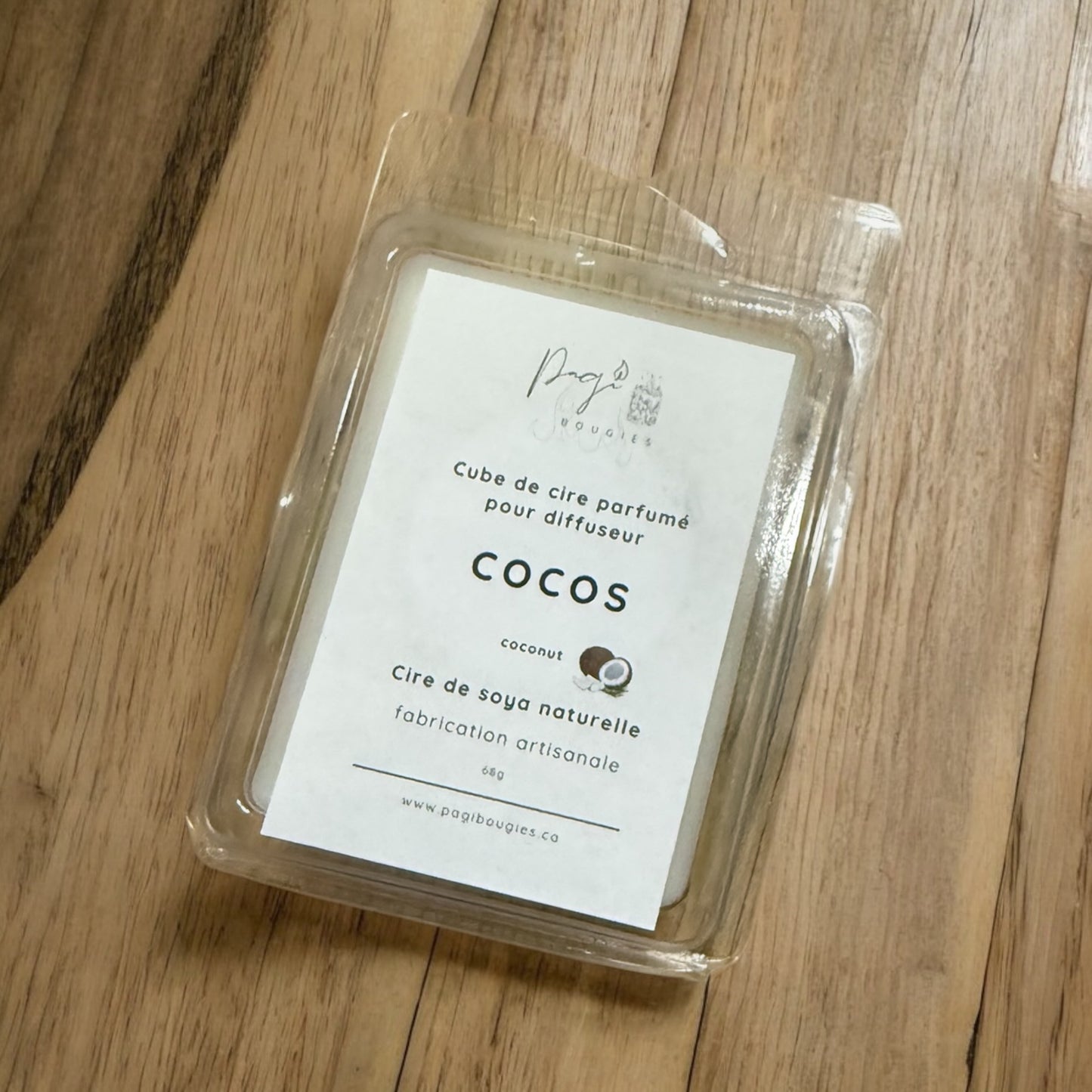 Cube de cire Cocos (coconut)