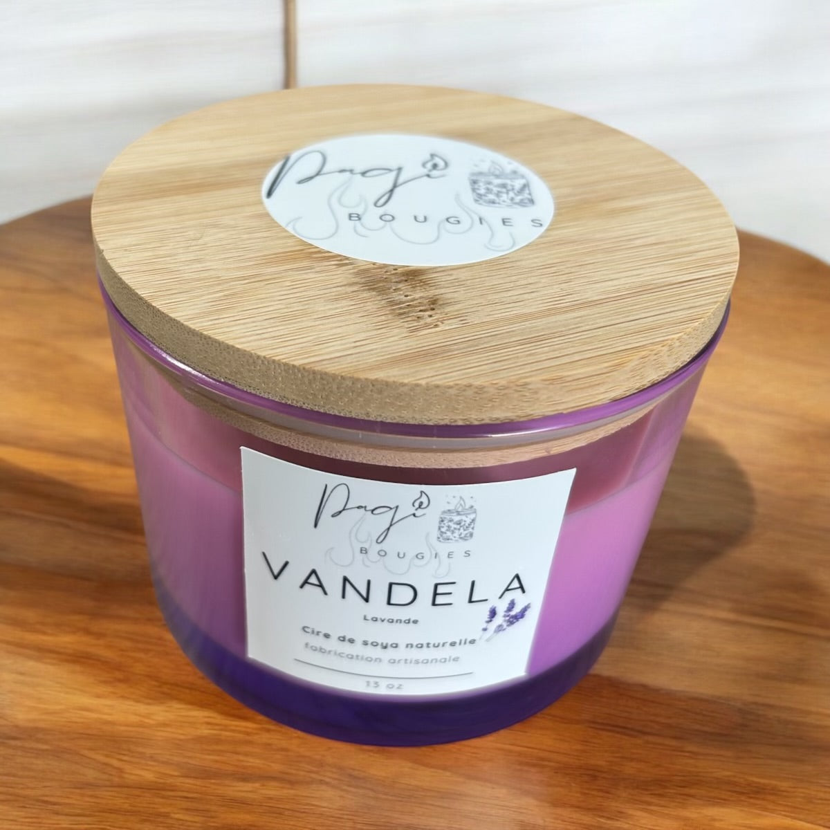 Bougie Vandela (Lavande) - 13oz