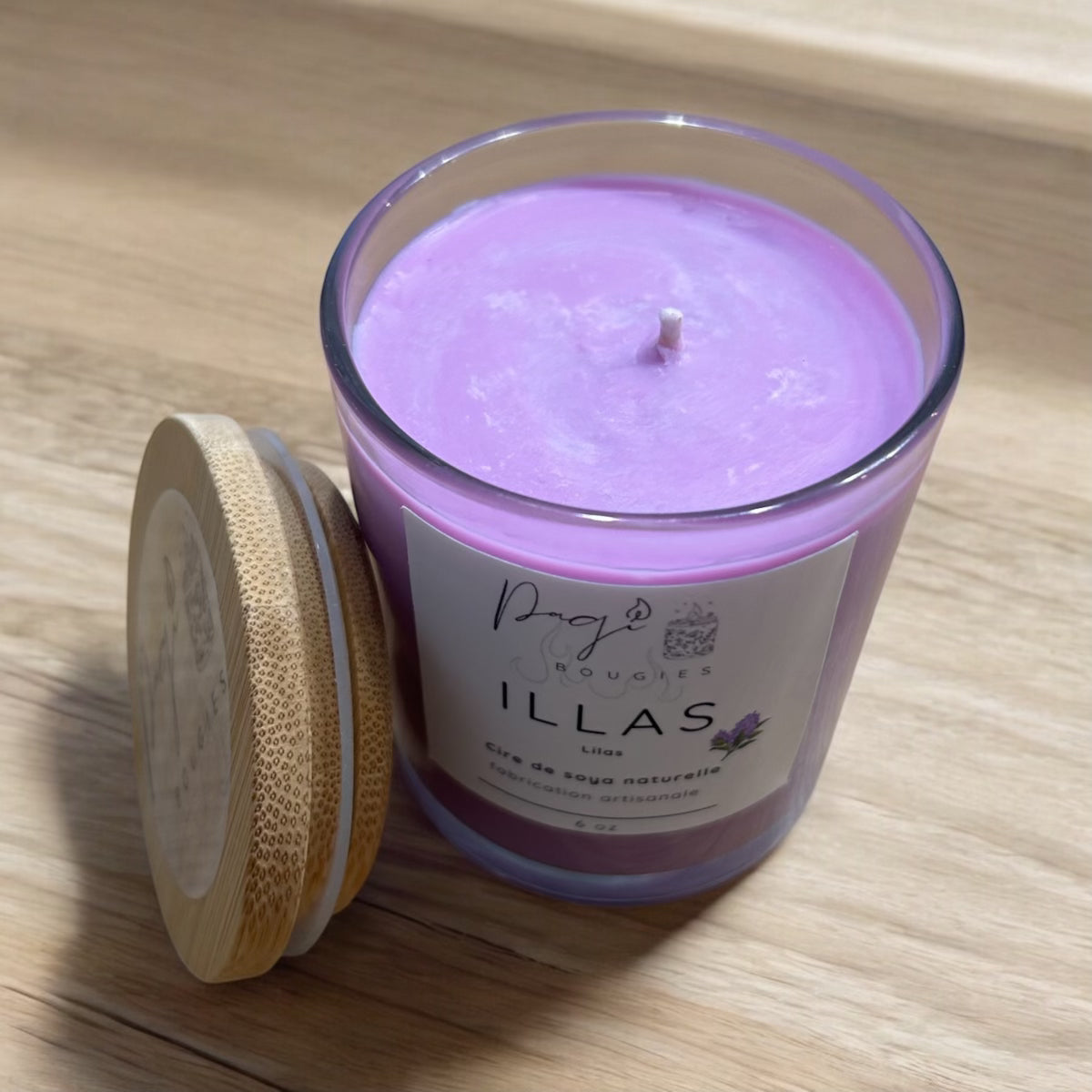 Illas Candle (Lilac) - 6 oz