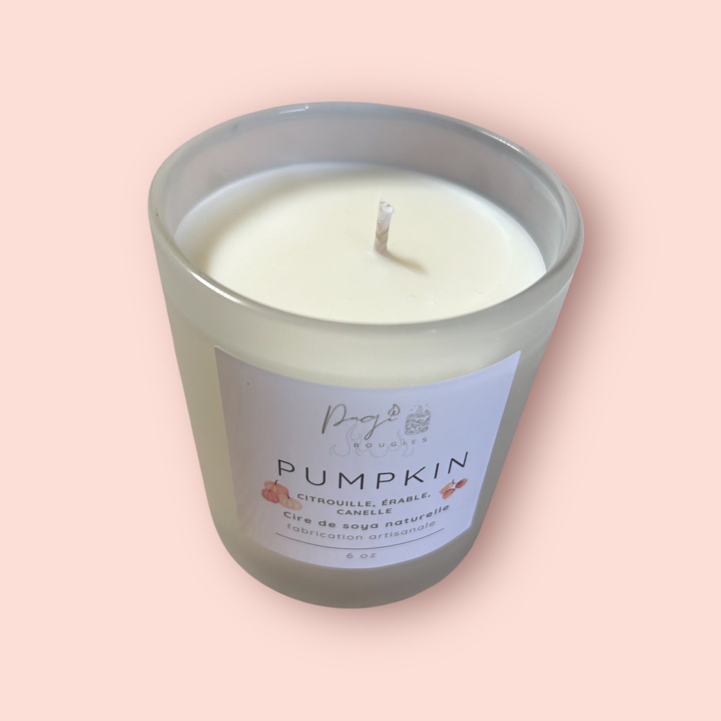 Bougie 6oz Pumpkin