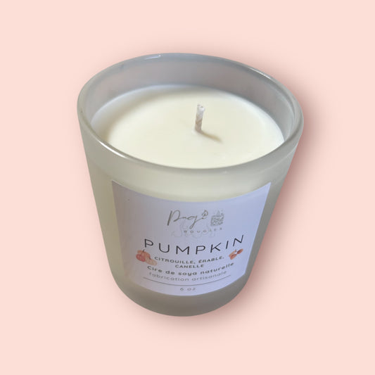 Bougie 6oz Pumpkin