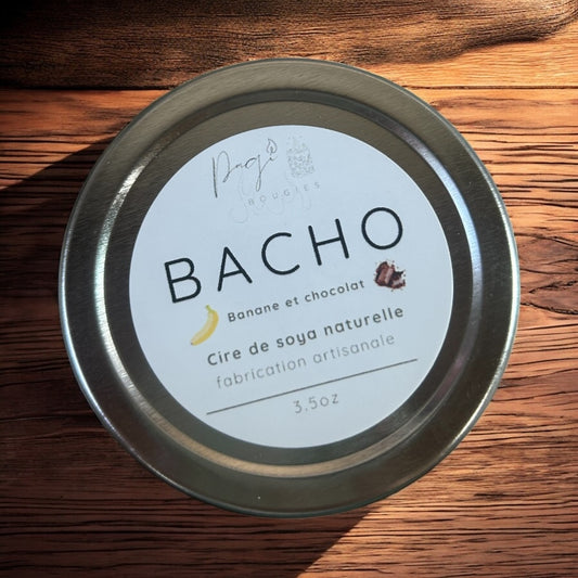 Bougie 3.5oz banane&chocolat