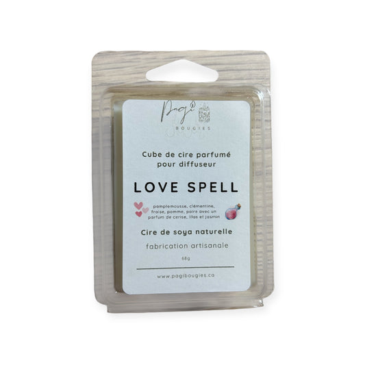 Cube de cire Love Spell