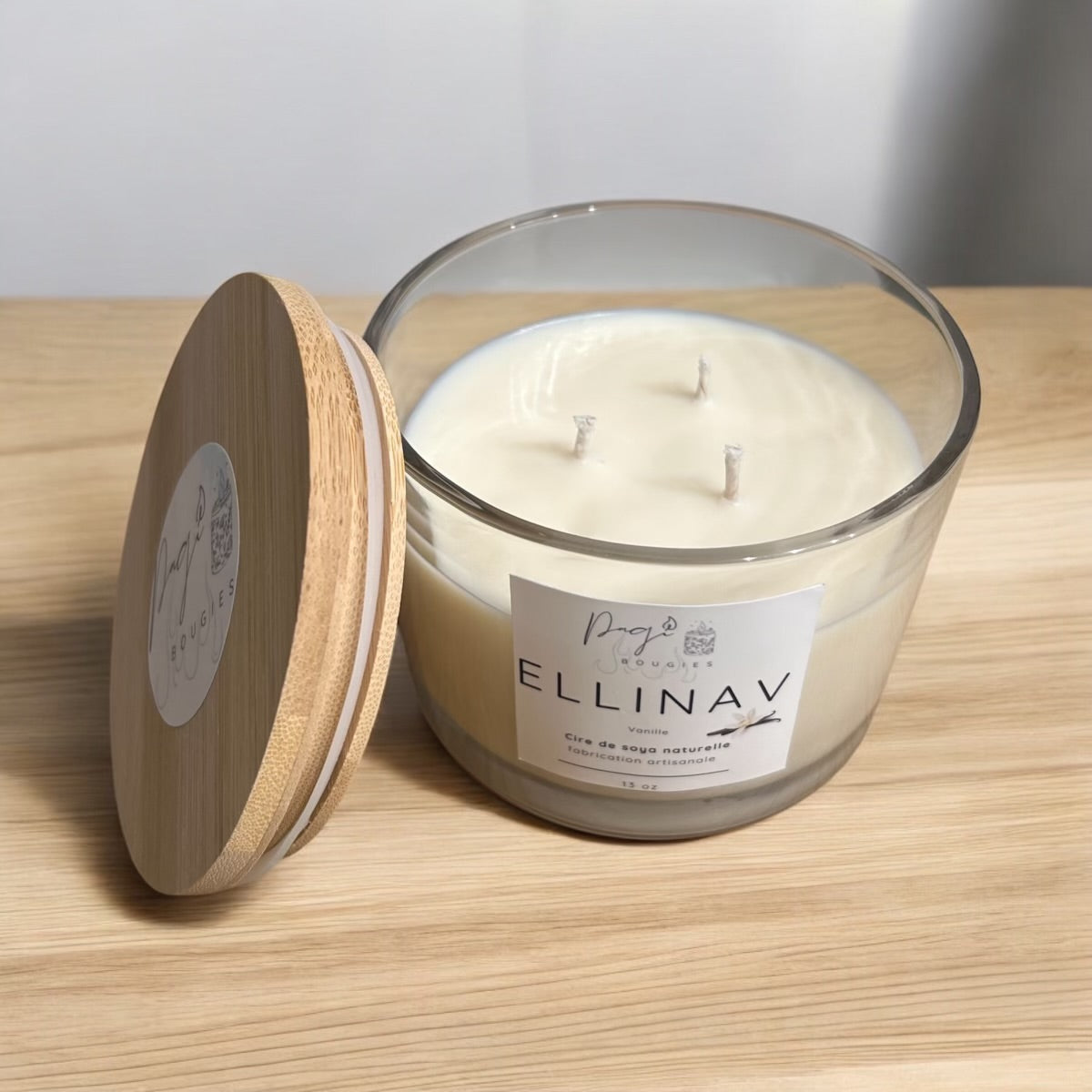 Ellinav Candle (Vanilla) 13 oz