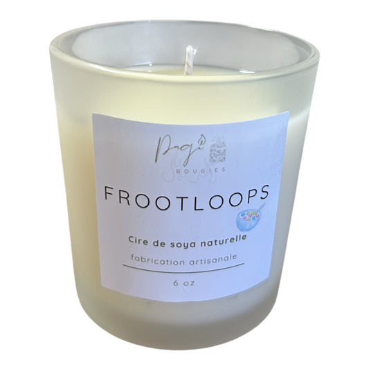 Bougie 6oz Frootloops