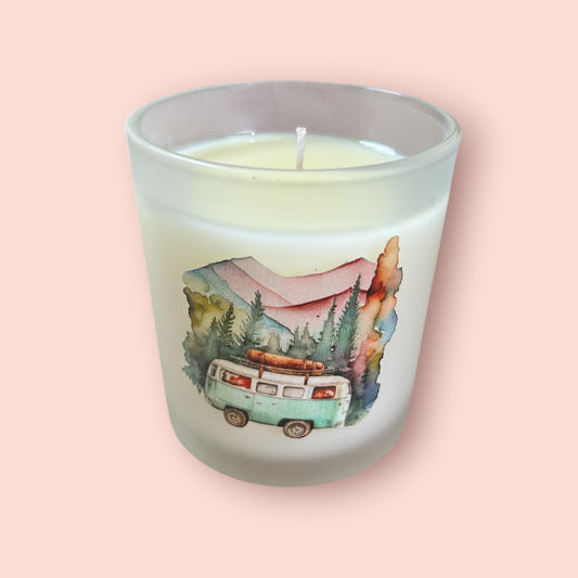 Bougie 6oz camping -Pomme&Cannelle