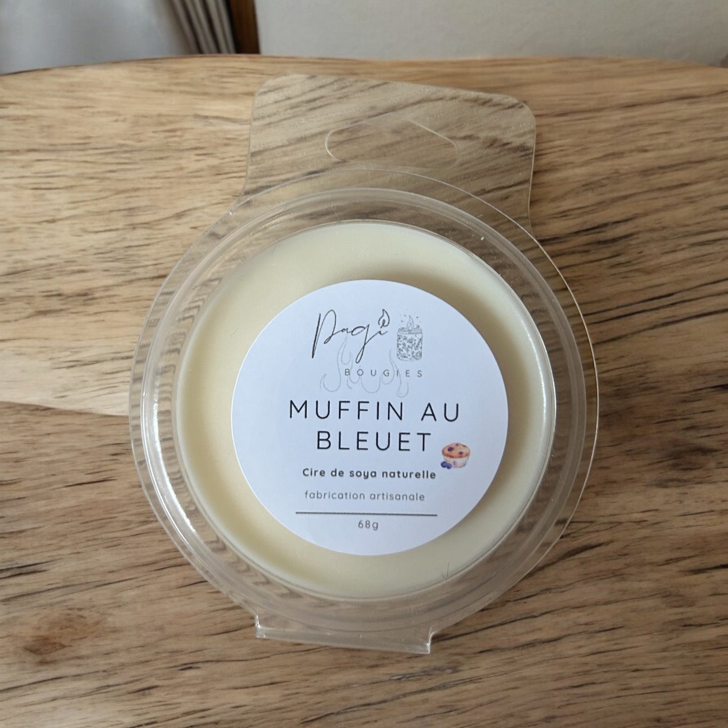 Cube de cire - Muffin Aux Bleuets