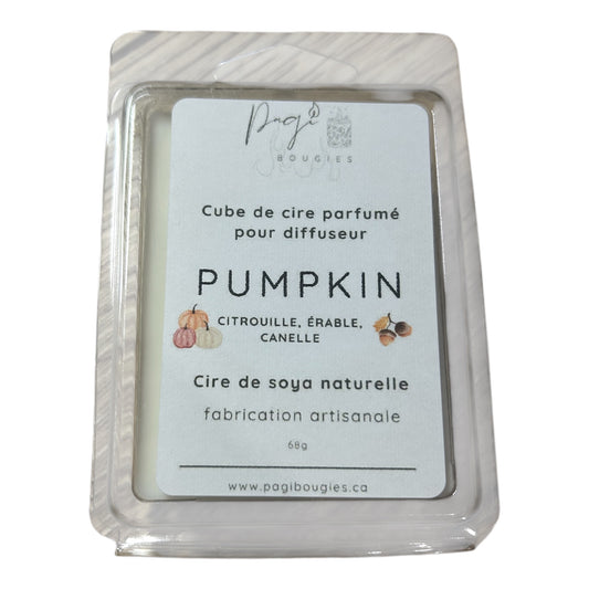 Cube de cire pumpkin
