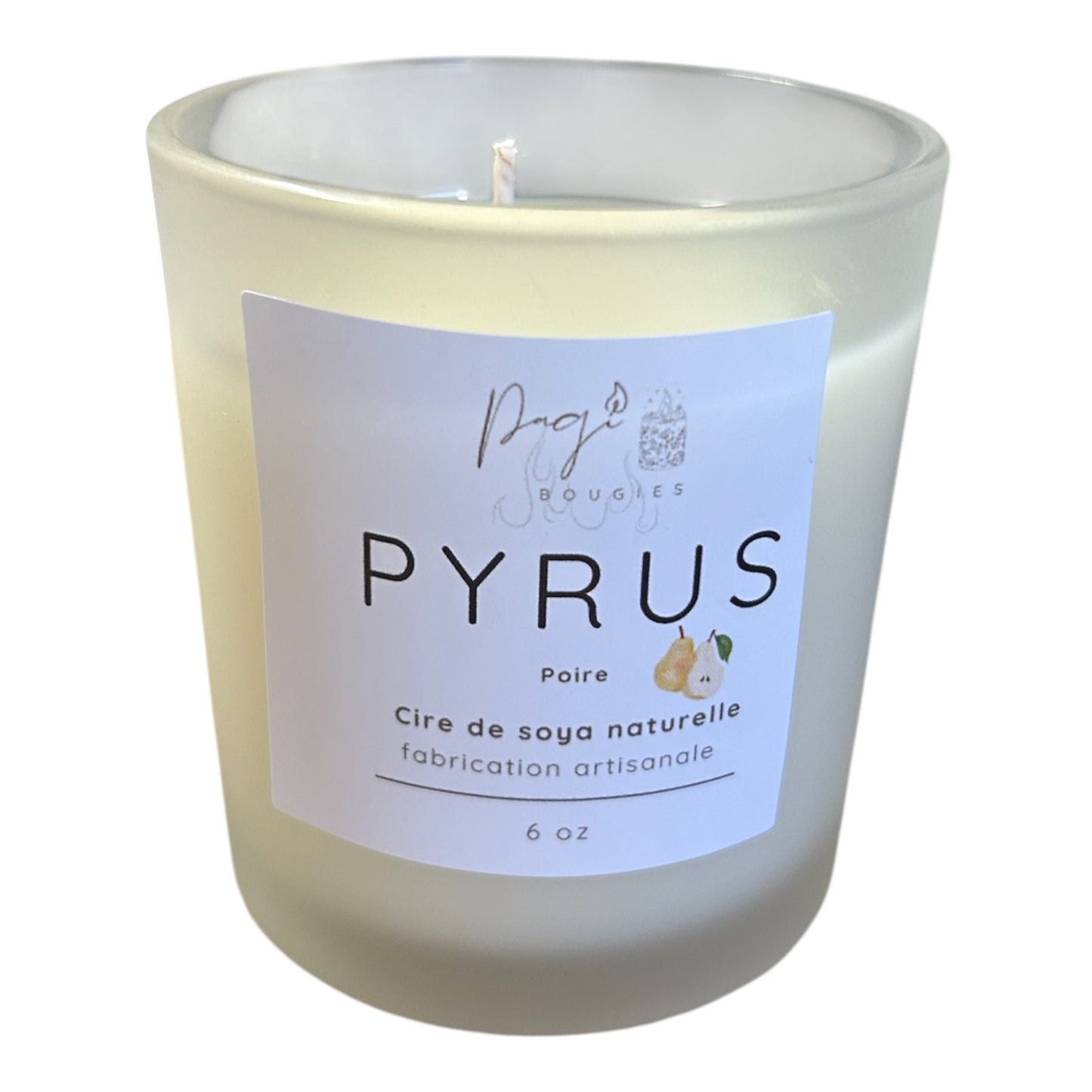 Bougie 6oz Pyrus