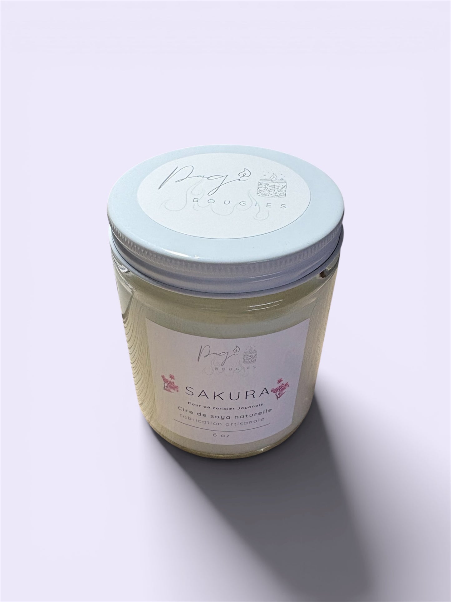 Bougie 6oz Sakura - fleur cerisier Japonais