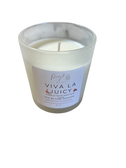 Bougie 6oz viva la juicy
