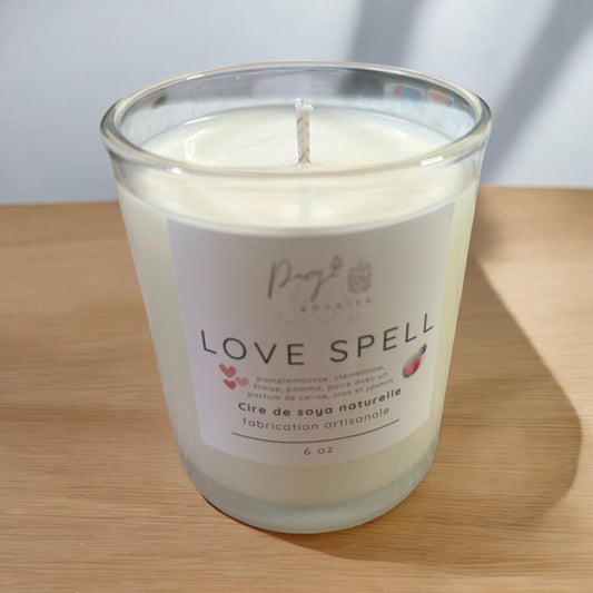 Bougie 6oz Love Spell