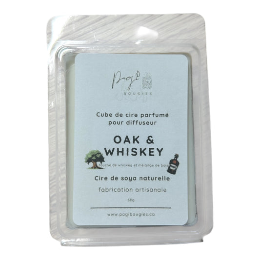 Cube de cire oak&whiskey