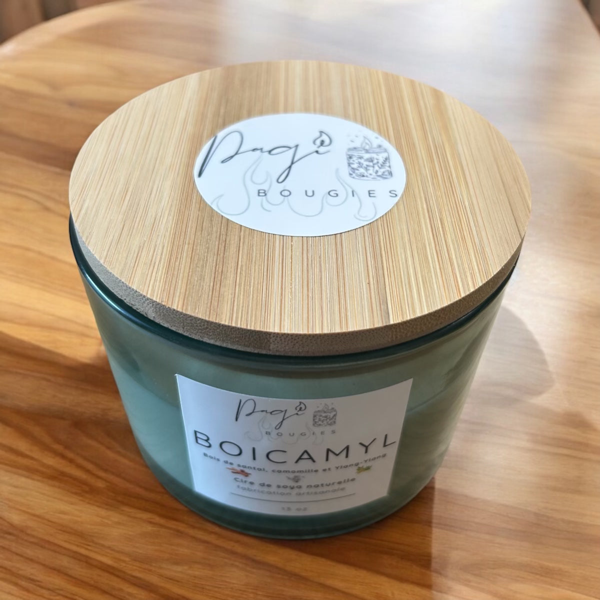 Boicamyl Candle (Sandalwood/Chamomile/Ylang-Ylang) - 13oz