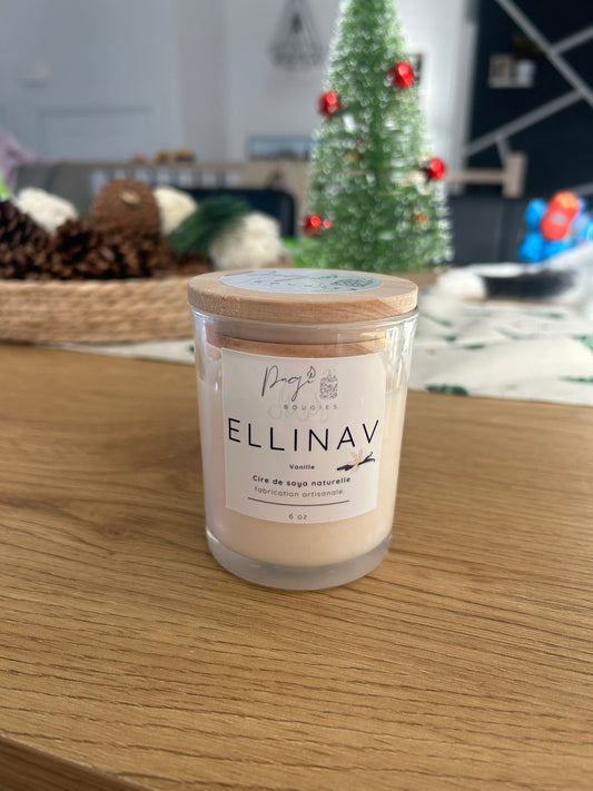 Ellinav Candle (Vanilla) 6 oz