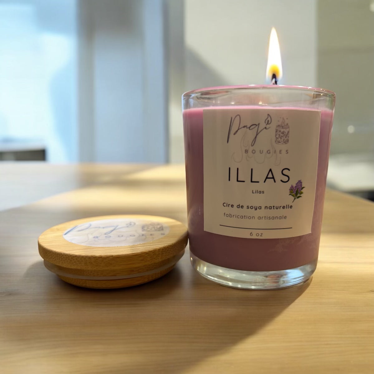 Illas Candle (Lilac) - 6 oz