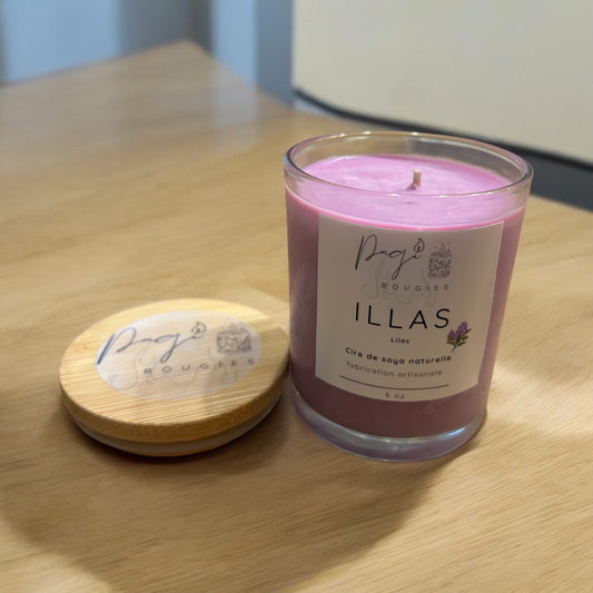 Illas Candle (Lilac) - 6 oz