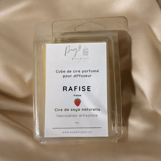 Cube de cire - Fraise